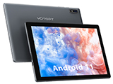 10 Inch Android 11 Tablet, Octa-Core 1.8GHz Processor, 4GB RAM, 64GB ROM, HD IPS Display, Dual Camera, Wi-Fi, Bluetooth Type C, YOTOPT U221 Android Tablet PC