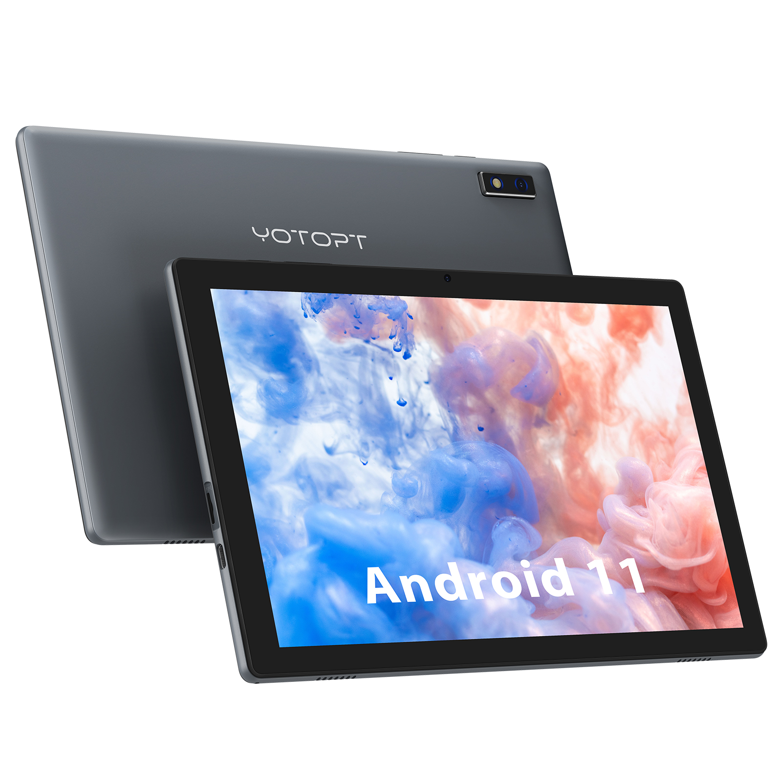 YOTOPT Tablette 10 Pouces Android 13, 5G WiFi Octa-Core 2.0 GHz